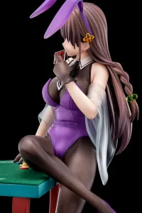 Hakoiri-musume Elfine Phillet wearing flower’s purple bunny costume with Nip Slip Gimmick System - The Demon Sword Master of Excalibur Academy - photo 11