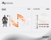 Black Myth: Wukong 1/12 Scale Action Figure - The Destined One in the Bronze Armor Set - Deluxe Version 13