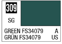 Mr. Color 309 - Green FS34079 (Semi-Gloss/Aircraft) 1