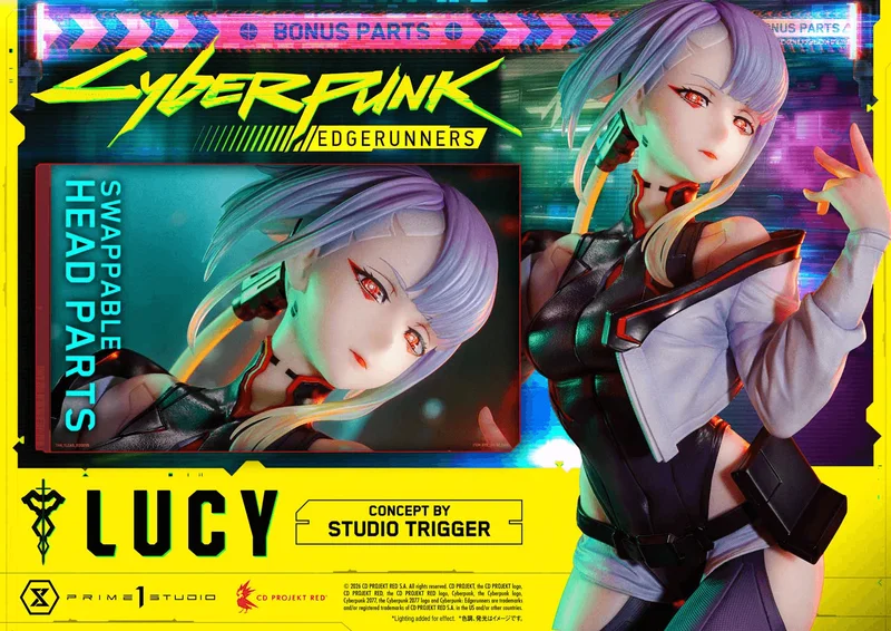 Prime 1 Studio Concept Masterline Cyberpunk: Edgerunners Lucy "Concept by Studio TRIGGER" Bonus Version - Cyberpunk: Edgerunners