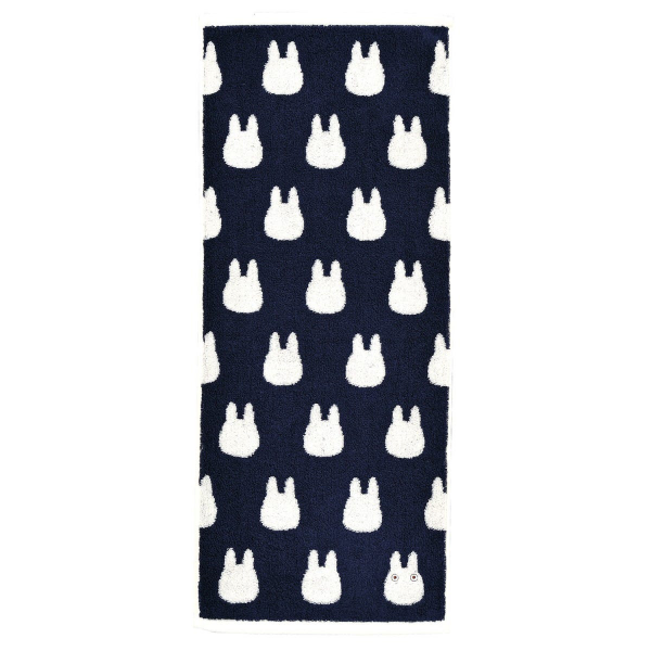 Small White Totoro - Studio Ghibli Silhouette Series (Face Towel)