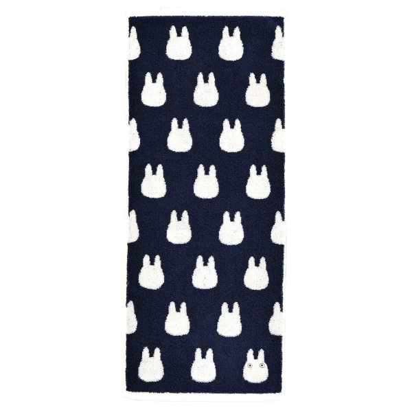 Marushin Small White Totoro - Studio Ghibli Silhouette Series (Face Towel) - Studio Ghibli