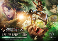 Ultimate Premium Masterline  TV animation Attack On Titan  Levi versus Beast Titan Bonus Version 67