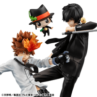 G.E.M. Series Katekyo Hitman Reborn! Tsunayoshi Sawada & Kyoya Hibari & Reborn set (Repeat) 10