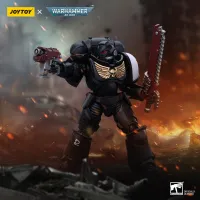 JOYTOY Space Marines Black Templars Outriders Brother Valtus - Warhammer 40K - photo 9