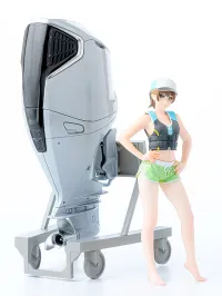 GOOD SMILE COMPANY PLAMAX MF-88 minimum factory Minori with Honda BF350 Outboard Engine - Character Kits - photo 2