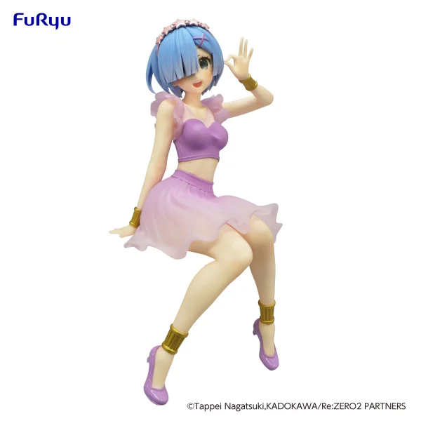 FuRyu Re:ZERO -Starting Life in Another World-　Noodle Stopper Figure -Rem /Twinkle Party- - Re:ZERO -Starting Life in Another World-