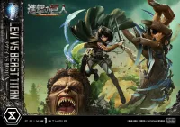 Prime 1 Studio Ultimate Premium Masterline  TV animation Attack On Titan  Levi versus Beast Titan - Attack on Titan - photo 15