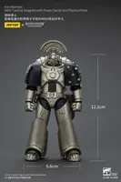 JOYTOY Iron Warriors MKVI Tactical Sergeant with Power Sword and Plasma Pistol - Warhammer 40K - photo 10