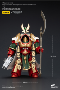 Thousand sons Legion Praetor in Cataphractii  Terminator Armour 6