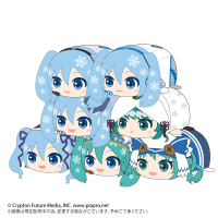 YUKI MIKU POTE KORO MASCOT 1