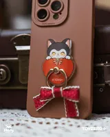 TOYZEROPLUS Moffy's - Mewky Phone Ring Holder - Black Cat - Mewky - photo 3