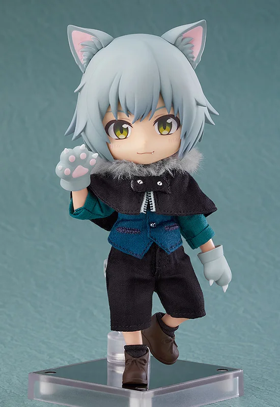 GOOD SMILE COMPANY Nendoroid Doll Wolf: Ash(re-run) - Chibi Figures