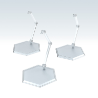 The Simple Stand x3 (for Figures & Models) Hex Type 3