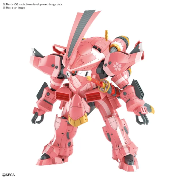 BANDAI HOBBY HG 1/24 SPIRICLE STRIKER PROTOTYPE OBU (SAKURA AMAMIYA TYPE) - Symphogear