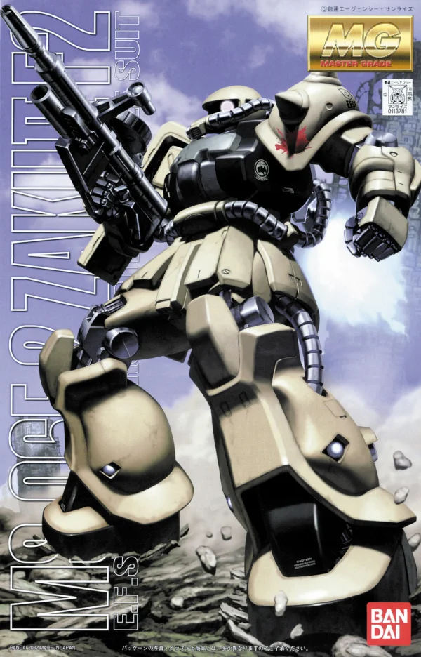 BANDAI HOBBY MG MS-06 F2 Zaku 2 EFSF Version - Mobile Suit Gundam: OVAs and Side Stories