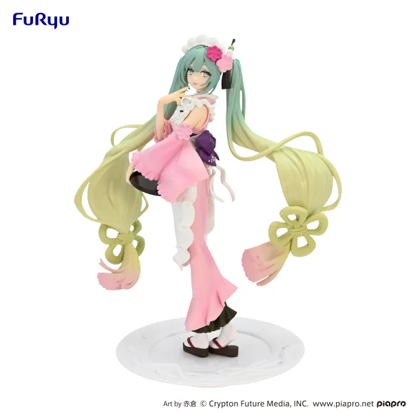 FuRyu Hatsune Miku　Exceed Creative Figure -Matcha Green Tea Parfait Cherry Blossom ver.- - Hatsune Miku