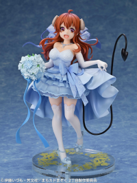 TV Anime The Demon Girl Next Door 2 Shadow Mistress Yuuko Wedding Ver. Complete Figure 5