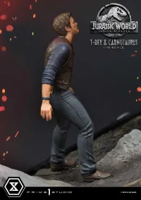 Prime 1 Studio Legacy Museum Collection Jurassic World: Fallen Kingdom (Film) Tyrannosaurus-Rex & Carnotaurus 1/15 scale Deluxe Version - Jurassic Park - photo 27