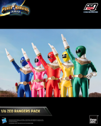 Power Rangers Zeo - FigZero 1/6 Zeo Rangers Pack 12