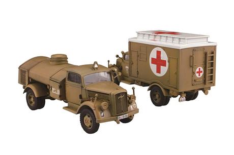 [Mi-4] 1/72 German 3ton Truck (Box Type Rescue Vehicle/Refueller)