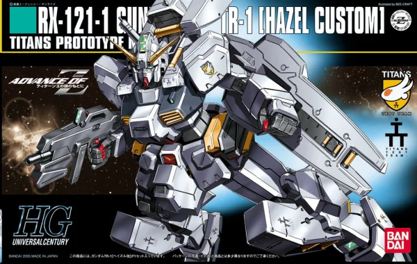 BANDAI HOBBY HGUC 1/144 #56 RX-121-1 Gundam TR-1 Hazel Custom - Mobile Suit Gundam Zeta