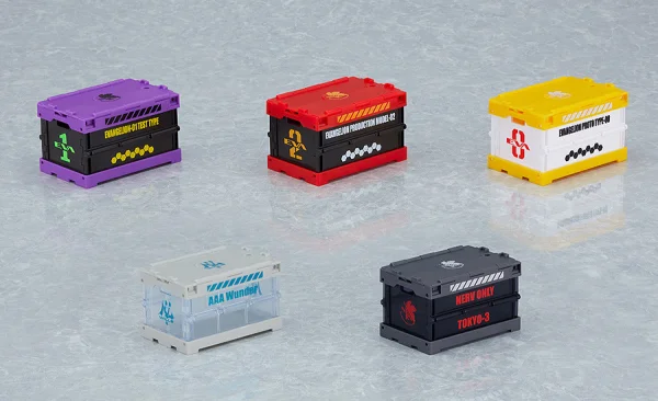 GOOD SMILE COMPANY [GoodSmile] Nendoroid More Evangelion Design Container (Unit-02 Ver.) - Neon Genesis Evangelion