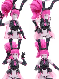 ROCA 1/12 scale assembly plastic model　Animacircuit Vio the Rabbit			 - Animacircuit - photo 12