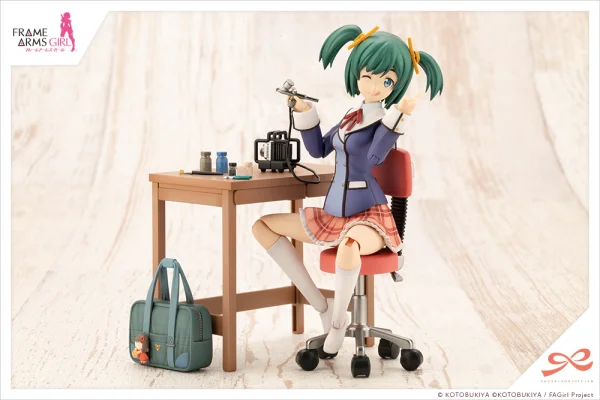 KOTOBUKIYA Bukiko Kotobuki 【WAKABA GIRLS’ HIGH SCHOOL WINTER CLOTHES】 Modeler's Edition - SOUSAISHOJOTEIEN