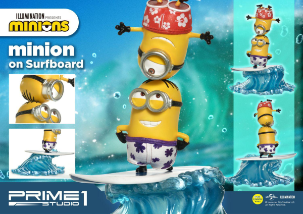 Prime Collectible Figures Minions Surfboard