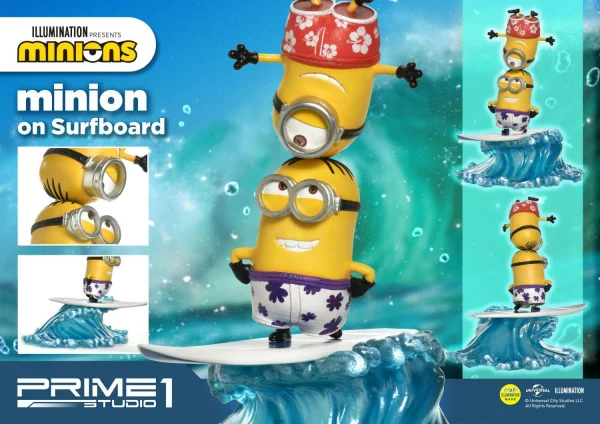 Prime 1 Studio Prime Collectible Figures Minions Surfboard - Minions