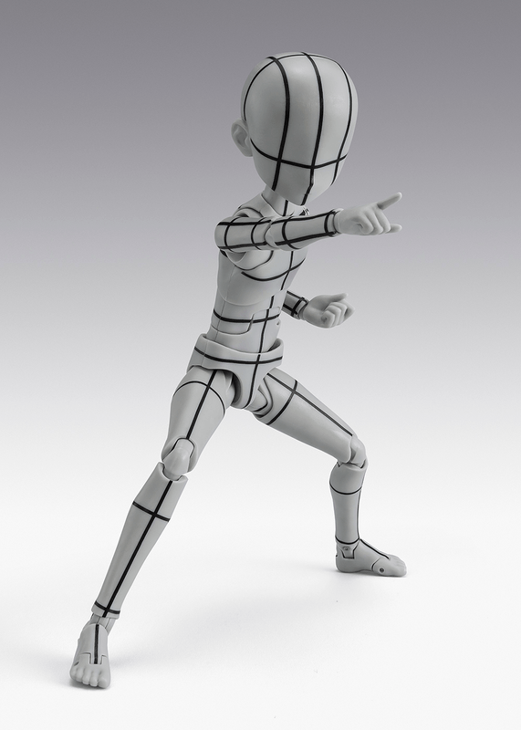 BODY-KUN -KEN SUGIMORI- Edition -WIREFRAME-(Gray Color Ver.)