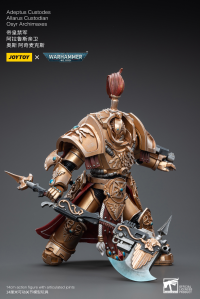 Adeptus Custodes Allarus custodian with Castellan Axe 16