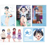KADOKAWA Rent-A-Girlfriend Swimsuit and Girlfriend Illustration Cards (Set of 5) Ruka Sarashina B - Rent-A-Girlfriend - photo 1