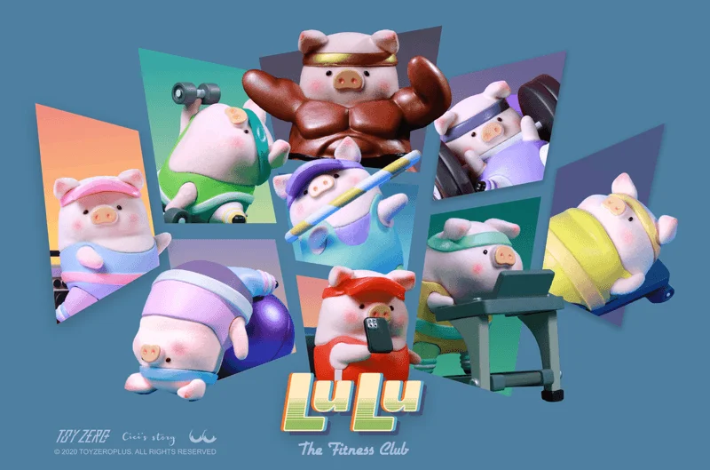 LuLu the Piggy - Fitness Club Series (Blind Box)