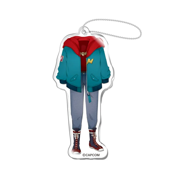 CAPCOM Costume acrylic keychain Street Fighter 6 ED - Street Fighter