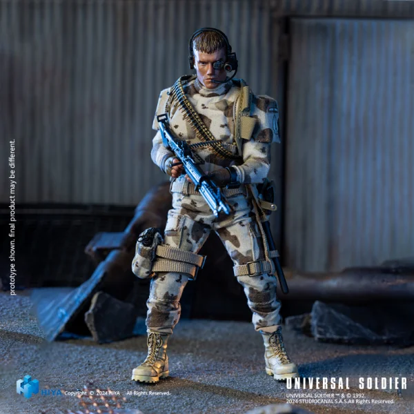 HIYA TOYS Exquisite Super Series 1/12 Scale Universal Soldier Andrew Scott - Live Action Movies/TV