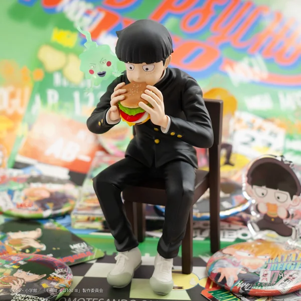 Bunbougu Café Shigeo Kageyama & Ekubo		 - Mob Psycho 100