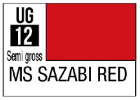 G Color - MS Sazabi Red (Char Custom) - 10ml 1