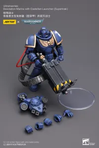 JOYTOY Ultramarines Desolation Marine with Castellan Launcher (Superkrak) - Warhammer 40K - photo 2