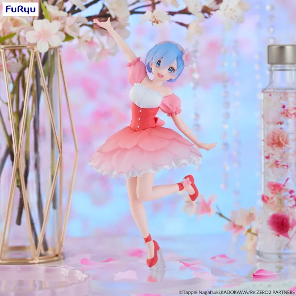 FuRyu Re:ZERO -Starting Life in Another World- Trio-Try-iT Figure -Rem /Cherry Blossoms- - Re:ZERO -Starting Life in Another World-