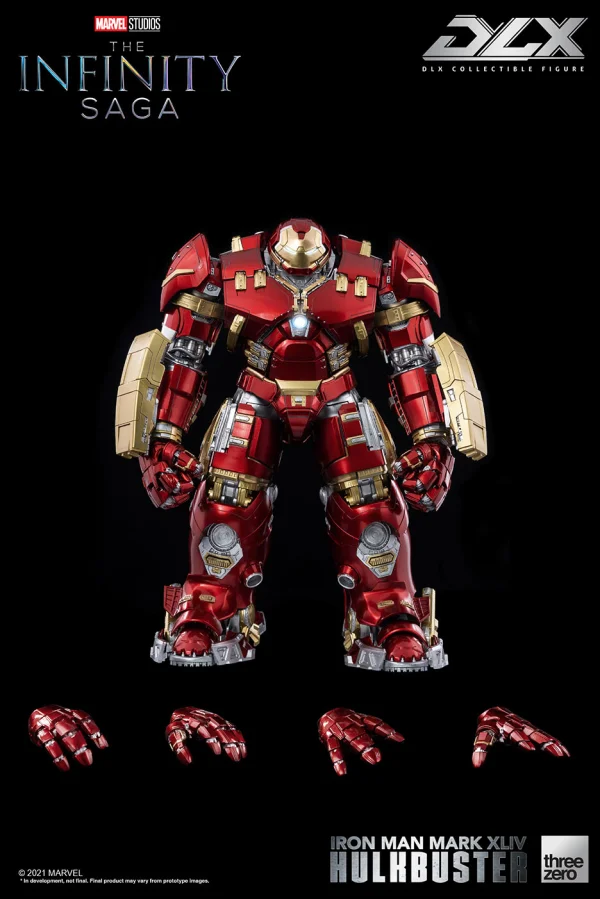 threezero The Infinity Saga – DLX Iron Man Mark 44 Hulkbuster - Marvel