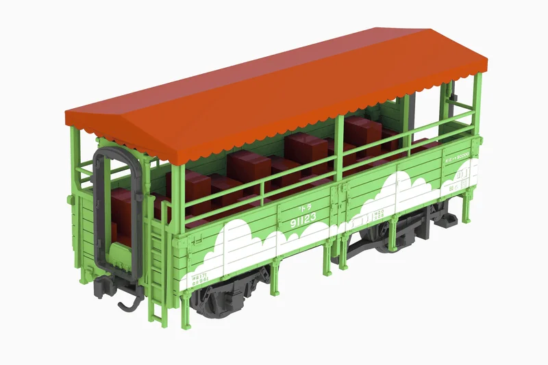 PLUM PMOA trolley train(MärchenGreen Painting) - Scale Kits