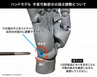 KOTOBUKIYA ARTIST SUPPORT ITEM HAND MODEL/L -WHITE- - Art & Display - photo 5