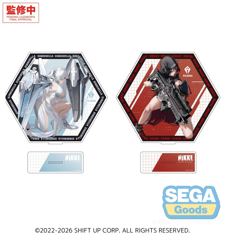 SEGA "GODDESS OF VICTORY: NIKKE" PtZ Double-Sided Big Acrylic Stand Vol.4 - GODDESS OF VICTORY: NIKKE