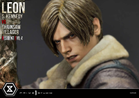 Ultimate Premium Masterline Resident Evil 4 Leon S. Kennedy versus Chainsaw Villager Bonus Version 55
