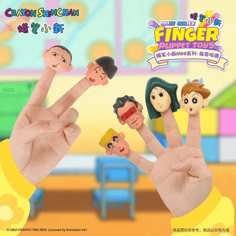 52TOYS Crayon Shinchan Mini Series-Finger Puppet Toys - CRAYON SHIN-CHAN