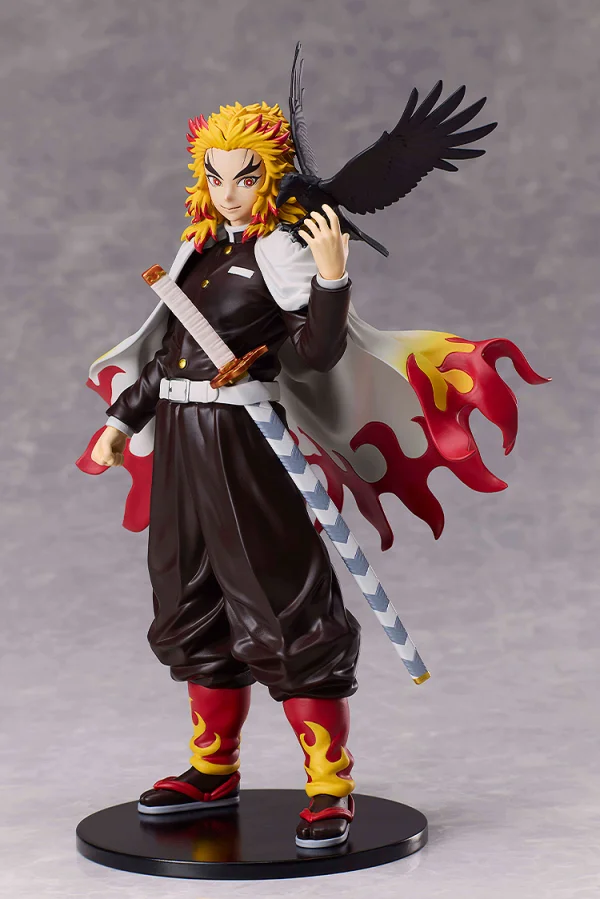 ANIPLEX Demon Slayer: Kimetsu no Yaiba Flame Hashira Kyojuro Rengoku Non-Scale Figure - Demon Slayer: Kimetsu no Yaiba