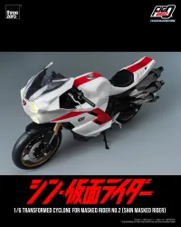threezero FigZero 1/6 Transformed Cyclone for Masked Rider No.2 (SHIN MASKED RIDER) - Kamen Rider: Masked Rider - photo 14