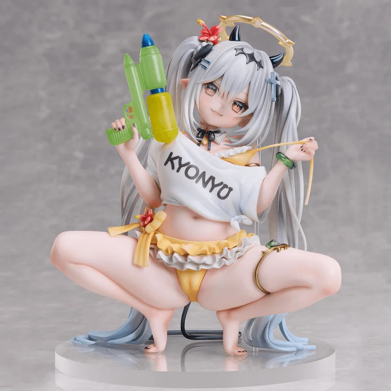 Union Creative Chihiro Illustration “Silver-Haired Girl” 1/6 Scale Complete Figure		 - Suzume